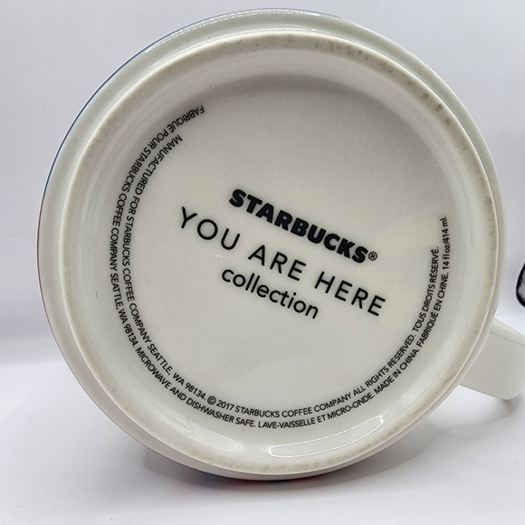 Starbucks Kansas City You Are Here Series Collection 14oz Coffee Mug Cup-no box - Picture 5 of 5
